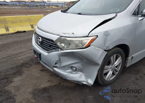 2011 Nissan Quest Sl из США, поврежденный, VIN JN8AE2KP5B9009131